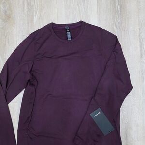 lululemon athletica Deep Purple Long Sleeve Shirt